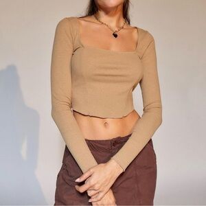 Urban Outfitters square neck Meg top